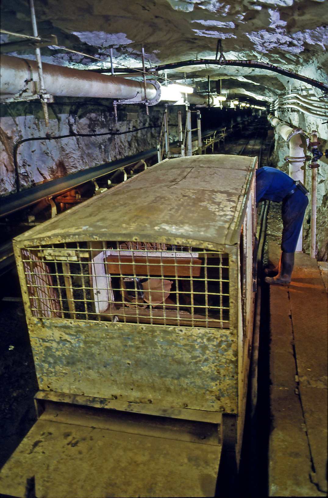 Sub incline at 19th level Geevor 1986